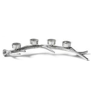 Świecznik SILVER RUSTIC TEALIGHT