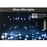 Lampki druciane kaskada 300 LED.