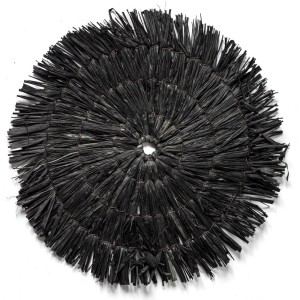 Dekoracja BLACK RAFIA 39cm