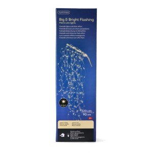 Lampki KASKADA 320 led 90 cm