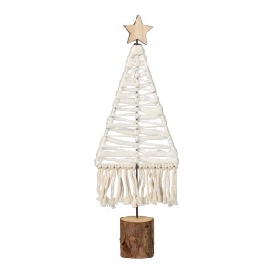 Choinka BOHO white