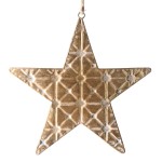 Gwiazda metalowa 28 cm