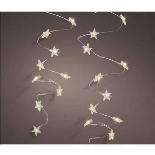 Lampki na baterie gwiazdki 40LED