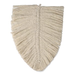 Makrama liść 39 cm