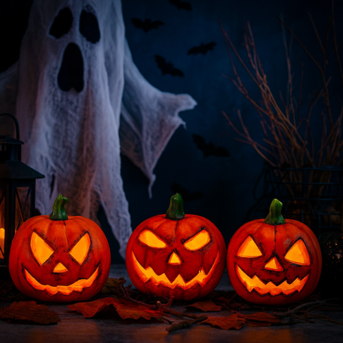 Dynia HALOWEEN LED