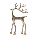 renifer złoty figurka 30x18cm