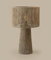 Lampa stołowa z juty