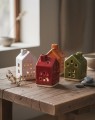 Ceramiczny domek LED
