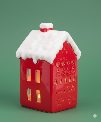 Domek SNOW LED 13cm