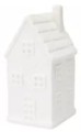 biały domek ceramiczny podświetlany led 4