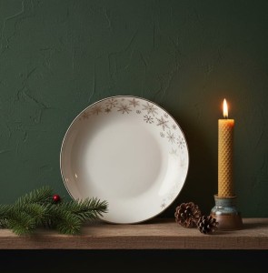 Talerz głęboki  porcelana SNOW FLAKES 20 cm