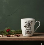 Kubek porcelanowy XMAS