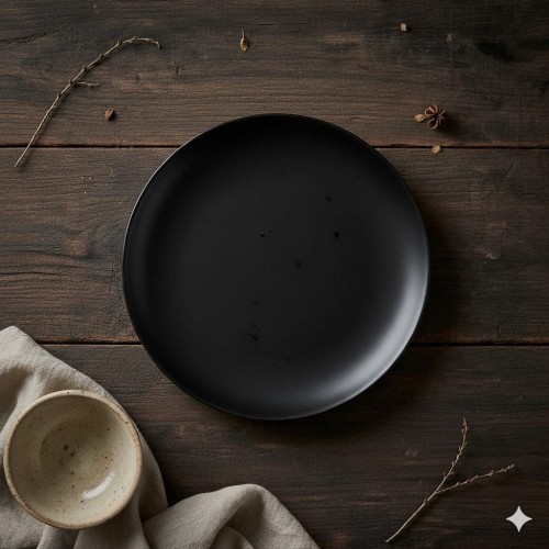 Talerz BLACK MAT 20 cm