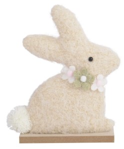 Zając na podstawie 18 cm