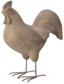 Figurka kogut/kura beton 1
