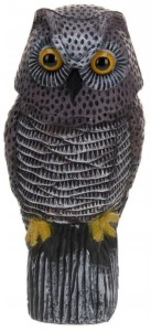 Figurka SOWA 38 cm Odstraszacz
