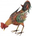 Figurka Kogut/kura metal 28/34 cm 1