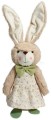 Zając stojący TEXTIL 38cm 2