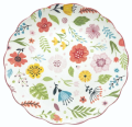 Talerz FLOWERS 27cm