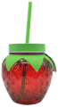 Kubek ze słomką STRAWBERRY