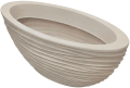 Donica owal WAVES 51 cm