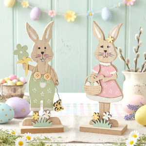 Zając na podstawie 19 cm