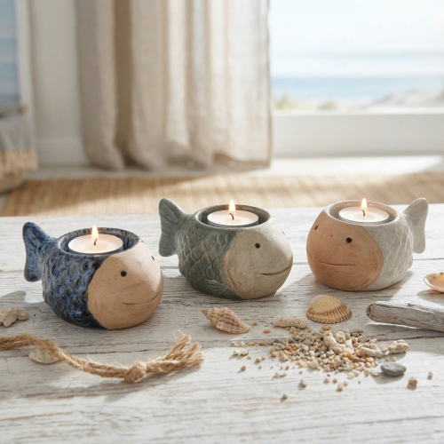 Świecznik TEALIGHT FISH