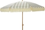 Parasol frędzle TAUPE 200cm