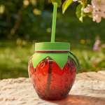 Kubek ze słomką STRAWBERRY