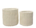 Kosze FUR CREME 2 szt.
