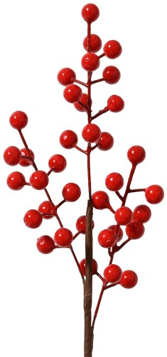 Gałązka jarzębina 38 cm