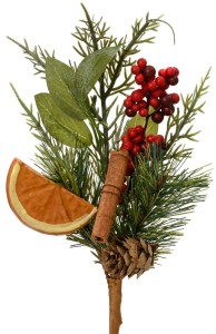 Gałązka ORANGE 20 cm