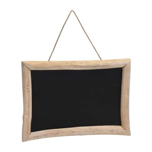 Tablica w drewnianej ramie 